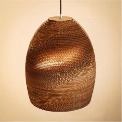 Staunton And Henry Recycled Cardboard Pendant Light Lighting