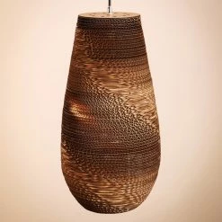 Staunton And Henry Recycled Cardboard Pendant Light Lighting