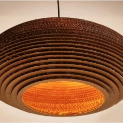 Staunton And Henry Recycled Cardboard Pendant Light Lighting