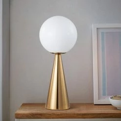 Staunton And Henry Future Modern Brass Table Lamp Lighting