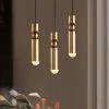 Staunton And Henry Retro Modern Brass Pendant Light