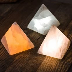 Staunton And Henry Home Accessories Natural Stone Pyramid Lamp