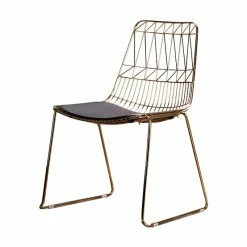 Staunton And Henry Replica Lucy Wire Side Chair