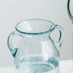 Staunton And Henry Vintage Glass Pale Vase Home Accessories