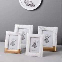 Staunton And Henry Home Accessories Modern Marble Picture Frame