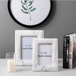 Staunton And Henry Home Accessories Modern Marble Picture Frame
