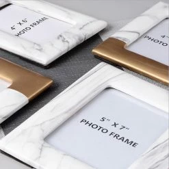 Staunton And Henry Home Accessories Modern Marble Picture Frame