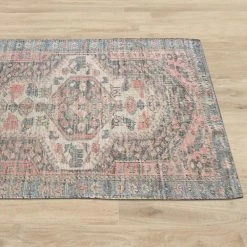 Staunton And Henry Ilder Distressed Tribal Rug