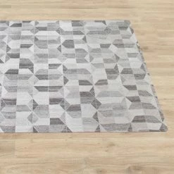 Staunton And Henry Nian Beige And Grey Rug Rugs