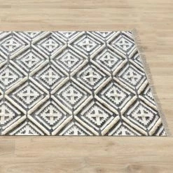 Staunton And Henry Iruti Textured Modern Tribal Rug Rugs