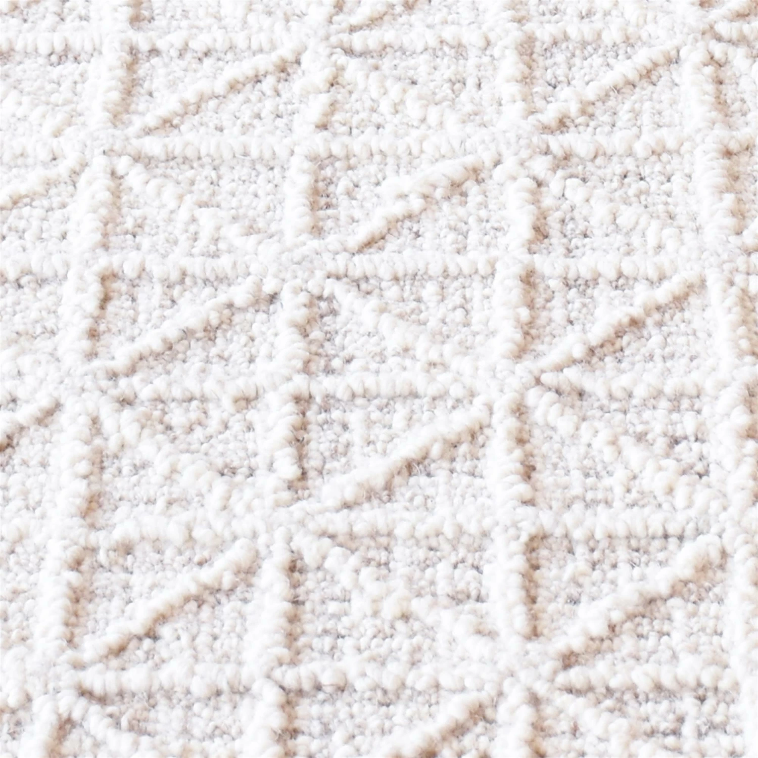 Staunton And Henry Abala Off White Wool Rug Rugs