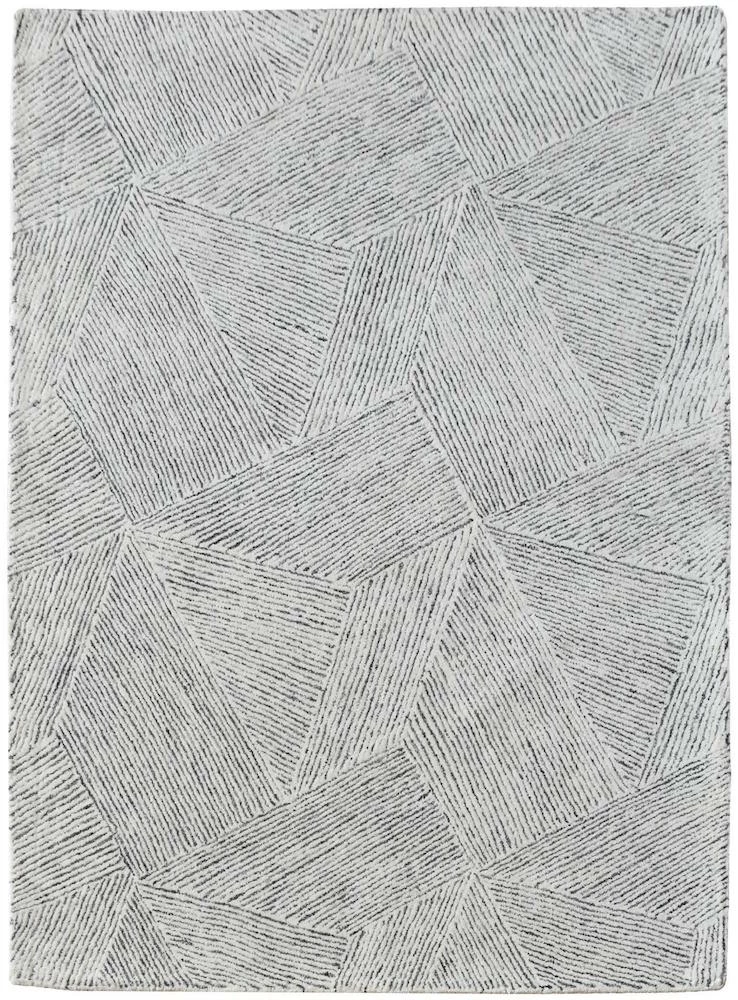 Staunton And Henry Ester Modern White And Grey Rug Rugs