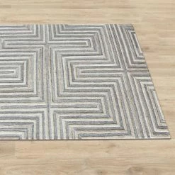 Staunton And Henry Agera Beige And Ivory Rug