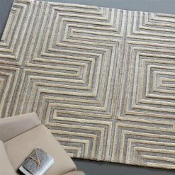 Staunton And Henry Agera Beige And Ivory Rug