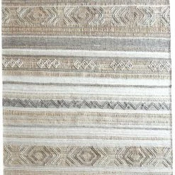 Staunton And Henry Rugs Yukon Grey And Beige Modern Kilim Rug