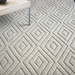 Staunton And Henry Yebishu Cream White Wool Rug