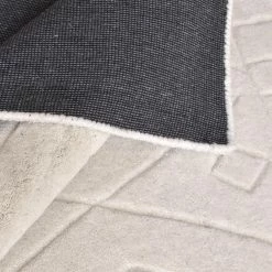 Staunton And Henry Anushka Cream White Wool Rug Rugs