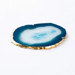 Staunton And Henry Agate Drink Coasters