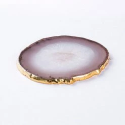 Staunton And Henry Agate Drink Coasters