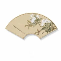 Staunton And Henry Wall Decor Fan Shaped Oriental Wall Art With Wood Frame