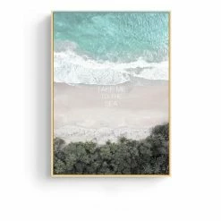 Staunton And Henry Love To Travel Wall Art With Frame