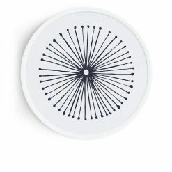 Staunton And Henry Round Blue And White Art Prints With Frame