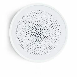 Staunton And Henry Round Blue And White Art Prints With Frame