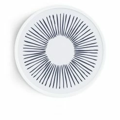 Staunton And Henry Round Blue And White Art Prints With Frame