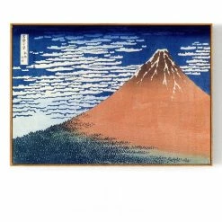 Staunton And Henry Wall Decor Japanese Mount Fuji Wall Art With Frame