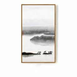 Staunton And Henry Wall Decor Black And White Japanese Wall Art With Frame