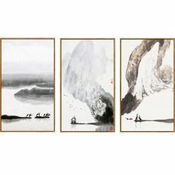 Staunton And Henry Wall Decor Black And White Japanese Wall Art With Frame