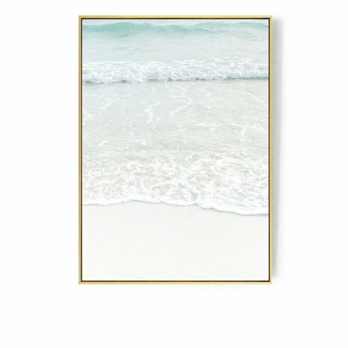 Staunton And Henry Ocean Wall Art With Frame Wall Decor