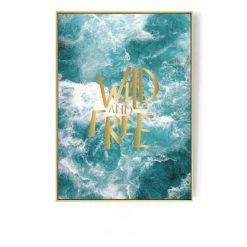 Staunton And Henry Ocean Wall Art With Frame Wall Decor