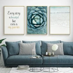 Staunton And Henry Ocean Wall Art With Frame Wall Decor