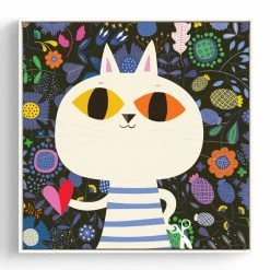 Staunton And Henry Wall Decor Colorful Kids Animal Wall Art With Frame