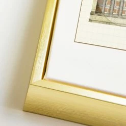 Staunton And Henry Architecture Drawing Wall Art With Frame Wall Decor