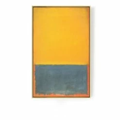 Staunton And Henry Wall Decor Colorful Abstract Wall Art With Frame