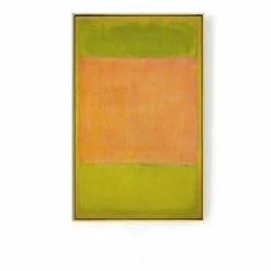 Staunton And Henry Wall Decor Colorful Abstract Wall Art With Frame