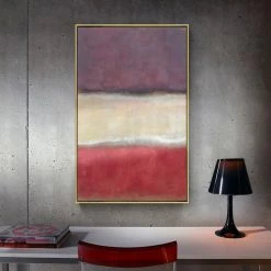 Staunton And Henry Wall Decor Colorful Abstract Wall Art With Frame