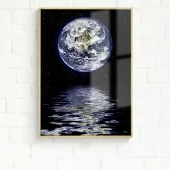Staunton And Henry Wall Decor Transparent Ocean Wall Art With Frame