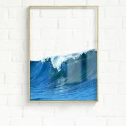 Staunton And Henry Wall Decor Transparent Ocean Wall Art With Frame