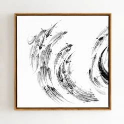 Staunton And Henry Japanese Koi Fish Wall Art With Frame Wall Decor