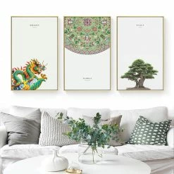 Staunton And Henry Wall Decor Chinese Wall Art With Frame