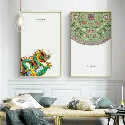 Staunton And Henry Wall Decor Chinese Wall Art With Frame