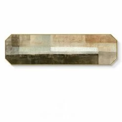 Staunton And Henry Wall Decor Beige Abstract Wall Art With Frame