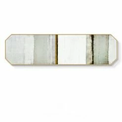 Staunton And Henry Wall Decor Beige Abstract Wall Art With Frame