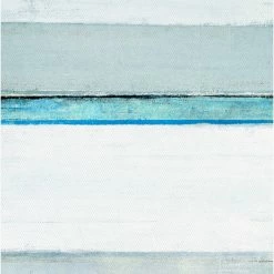 Staunton And Henry Coastal Blue Wall Art With Frame