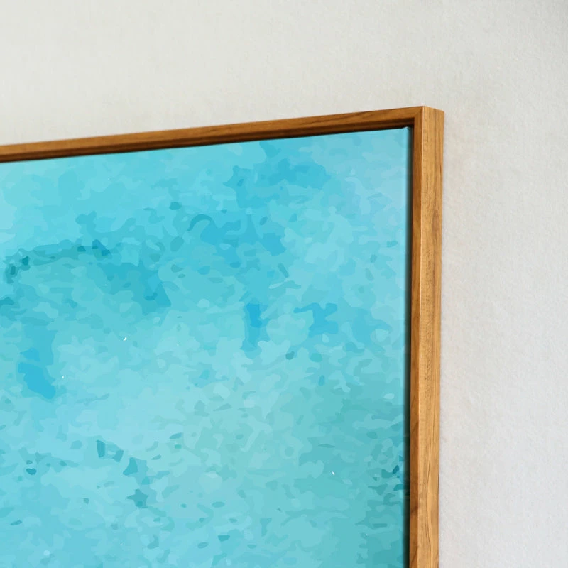 Staunton And Henry Watercolor Koi Fish Art With Frame