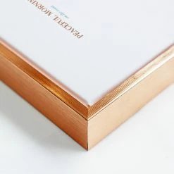 Staunton And Henry Wall Decor Pink And Blue Photographic Wall Art With Frame