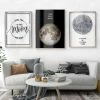 Staunton And Henry Transparent Moon Wall Art With Frame Wall Decor